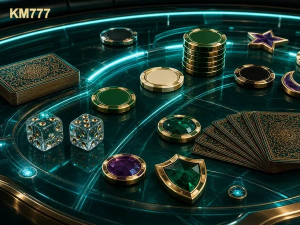Antarmuka Golden Bank di km777 pada perangkat seluler